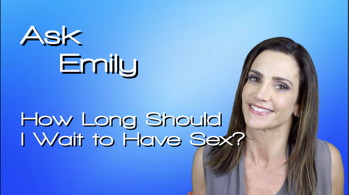 How long to wait to have sex
