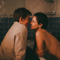 couple in bathroom