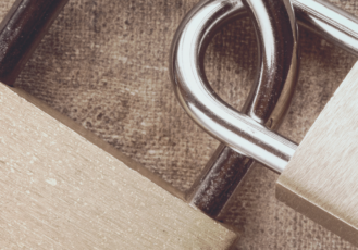 two locks, locked together